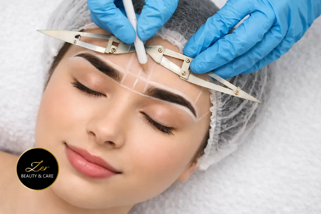Zer Beauty Körfez kalıcı makyaj hizmeti microblading kaş tasarımı uygulaması