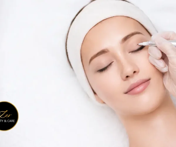 kalıcı makyaj uygulaması güzellik merkezinde yapılan profesyonel kalıcı makyaj işlemi